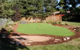 Putting Green w/Landscaping
